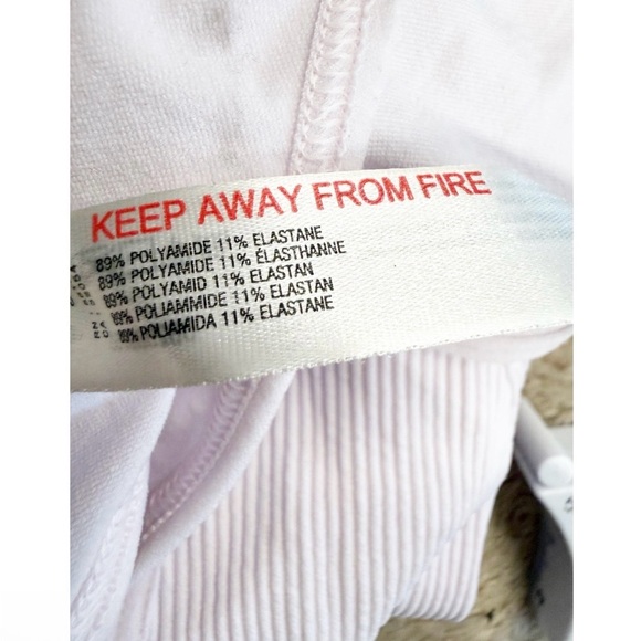 NWT Free People Movement Beat Street Bodysuit in Rose Quartz, Size M/L - Picture 10 of 11